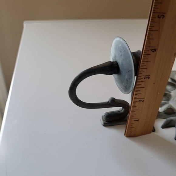 Vintage Verdi Gris Metal Partylite Sun and Stars Wall Sconce Candle Holder - Picture 15 of 15